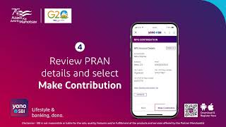 YONO SBI is here to ease your NPS Contribution PRAN [upl. by Ahpla25]