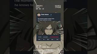 The moment madara excited when he knows hashirama revives ⚡🔥  ep371 animeshorts naruto phonk [upl. by Acinom]