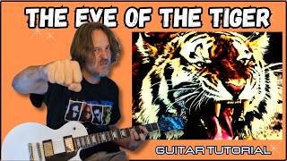 How to Play The Eye of the Tiger by Survivor  Guitar Lesson Tutorial [upl. by Bilak]