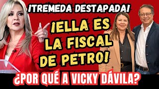 ¡TREMEDA DESTAPADA LA DE VICKY DÁVILA noticias petro colombia video [upl. by Amek]