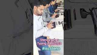 Stenographer Typing Test Practice iscsteno sscsteno stenographer shortfeed [upl. by Cresida]