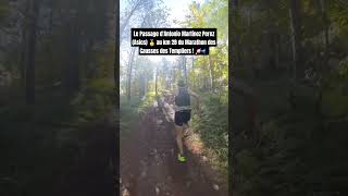 Le Passage dAntonio Martinez Perez Asics 🥇 au km 28 du Marathon des Causses des Templiers  🚀 [upl. by Ruomyes]