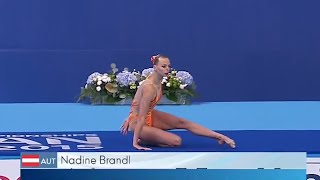 Todo Sincro Nadine BrandlKAZAN 2015 World Championships [upl. by Linsk]