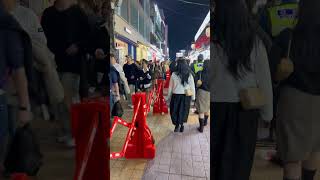 Saturday Night Walking in Hongdae Streets  Walking Tour SEOUL KOREA October 2024 [upl. by Yrrej408]