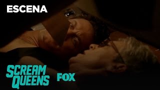 Scream Queens Escena Cathy y Wes Son Atacados Por El Monstruo Verde  Temp 2 Ep 8  Sub Español [upl. by Bessie]