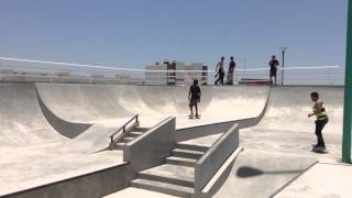 PISTA SKATE PATINETAS EN LA PAZ BAJA CALIFORNIA SUR [upl. by Anoiuq]