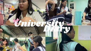 UNIVERSITY DIARY  Treas Duty FS Grind 10 Minutes Podcast Midterm Week 1st Day of the Exam [upl. by Tita]