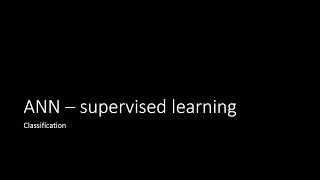 02 – Supervised learning  Classification [upl. by Annayram]