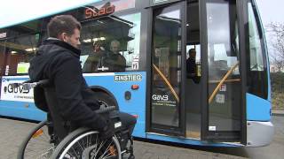 Busfahrer Schulung  Rollstuhlfahrer negative Reaktion des Fahrers [upl. by Saberhagen]