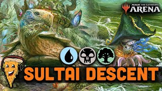 Sultai Descent  The Meta Breaker  The Lost Caverns of Ixalan  MTG Arena Standard Gameplay [upl. by Rabi]