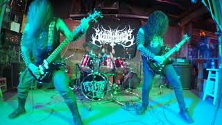 SLAUGHTBBATH  Doomsday Cenotaph LIVE  Ralphs Diner Worcester MA 9122017 [upl. by Leima]