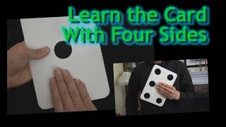 Learn the Multiplying Dot Trick or Card With Four Sides  Magic Trick [upl. by Velma]