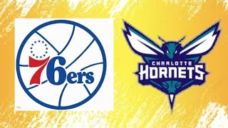 THE Philadelphia SIXERS VS Charlotte HORNETS  Sixers defeat Hornets  NBA GAMES TODAY 12324 [upl. by Anitirhc]