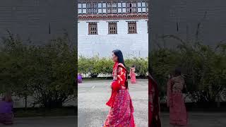 Namkha Lhamo in Thimphu Tshechu beautiful [upl. by Hanoj]