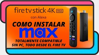 Como INSTALAR HBO MAX no FIRE TV STICK em 2023 novo método [upl. by Liatris]