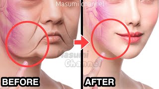 BEST ANTIAGING FACE LIFTING EXERCISE AT HOME🔥  LOOK YOUNGER TIGHTEN SKIN REDUCE WRINKLES [upl. by Smaj]