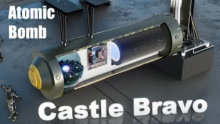 How Castle Bravo works Worlds biggest nuclear bomb ever detonated  Learnfromthebase [upl. by Liane511]