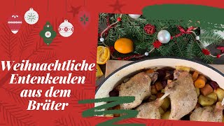 ENTENKEULEN braten Rezept für dein 5Gänge TCM WEIHNACHTSMENÜ [upl. by Hsekar]