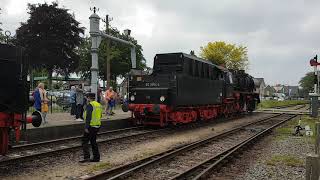 VSM BR 50 36546 rangeert in Station Beekbergen op Hemelvaartsdag 2019 [upl. by Stella883]