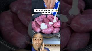 Todos vão querer fazer assim agora em casa veja só isso 😱 viral food ahorts [upl. by Lleryd]