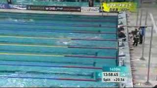 2006 Doha Mens 1500m Freestyle Final  last 500 [upl. by Adiana617]