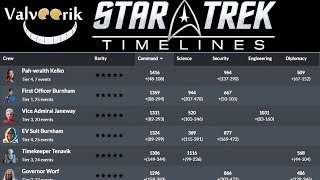 Star Trek Timelines 🇬🇧 DataCore  Best crew stats [upl. by Onairda947]