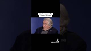 I lost respect for Robert De Niro [upl. by Adnamra62]