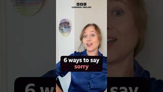 6 ways to say ‘sorry’ in English shorts [upl. by Uriah]