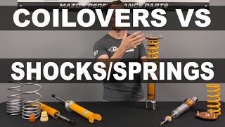 Coilovers VS Shocks amp Springs with Goodwin Racing [upl. by Napier]