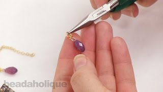 How to Make a Bail using an Eye Pin [upl. by Leidag]