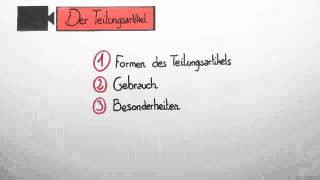 Teilungsartikel auf Französisch larticle partitif einfach erklärt [upl. by Prader]