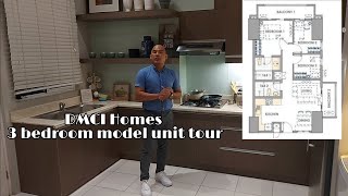 Three 3 Bedroom Model Unit Tour  DMCI Homes [upl. by Mavis]