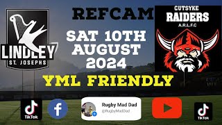 Lindley St Joes v Cutsyke Raiders  YML  Full Game  RefCam [upl. by Aylsworth784]