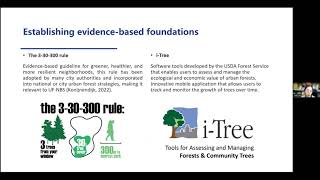 Webinar Urban Forest Governance Achieving effective and collaborative management  Nov 17th [upl. by Marianne]