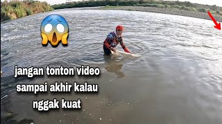 JALA IKAN DI SUNGAI ARUS DERAS HASILNYA SANGAT MEMUASKAN [upl. by Leirza]