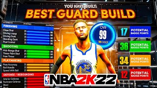 NEW REBIRTH 2WAY PLAYMAKER BUILD IS THE BEST BUILD IN NBA 2K22 Best Guard Build on NBA 2K22 [upl. by Rankin]