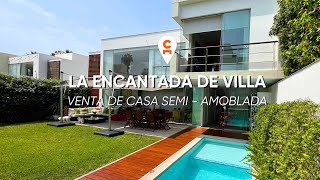 🏖️Exclusiva casaenventa semiamoblada en la Urb laencantada de Villa chorrillos limaperu [upl. by Hitt]