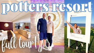 FULL TOUR OF POTTERS RESORT HOPTONONSEA In Depth Resort Tour amp Suite Tour 2024 [upl. by Desimone]