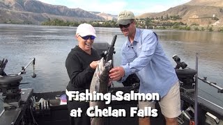 Fishing Chelan Falls Kings with Shane Magnuson [upl. by Mulderig]