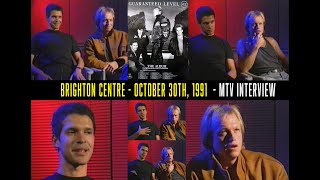 Level 42  Brighton MTV Interview 1991 [upl. by Liahus859]