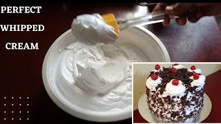 Perfect Cake Cream at Home  With just 1 Ingredient  கேக் கிரீம் செய்வது எப்படி shorts [upl. by Durr]