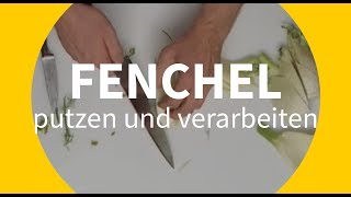 Fenchel putzen und schneiden  so gehts richtig [upl. by Isayg]