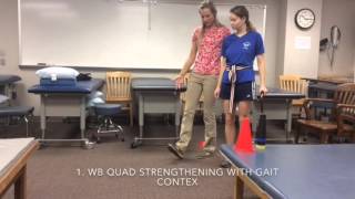 Gait treatment CVA patient PT730 [upl. by Ilke188]