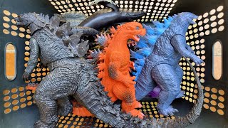 Kaiju Monster Godzilla x Kong Sea Animals Dinosaurs Skibidi Trex Shark Avengers Dragons [upl. by Brainard60]