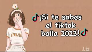 🔥¡Si te sabes el TikTok baila 2023🔥LizYT1 [upl. by Asiulana]