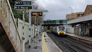 Hackbridge Railway Station With Thameslink Class 700 EMU 700029 Arriving And Departing 2832024 [upl. by Kreit132]