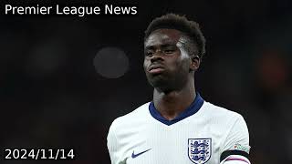 England squad updates Saka and Jones withdrawn [upl. by Holden625]