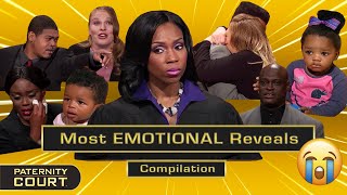 Paternity Courts Most EMOTIONAL Reveals Pt I  25Minute Compilation  Paternity Court [upl. by Agn]