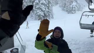 20242025 WINTER PREVIEW WEEKEND AT TIMBERLINE LODGE ON MT HOOD [upl. by Harmony]