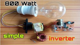 Diy Power inverter  SG 3525 Driver circuit for inverter Electric fishing With SCR circuit [upl. by Llerred656]